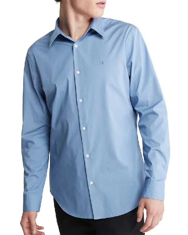 Men's oasis-inspired shirts-Calvin Klein Slim Fit Shirt