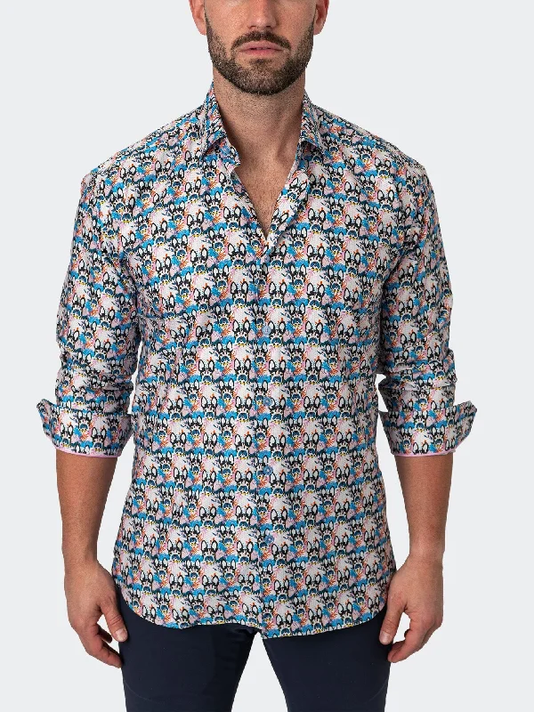 Men's savage shirts-Fibonacci Ears Multi