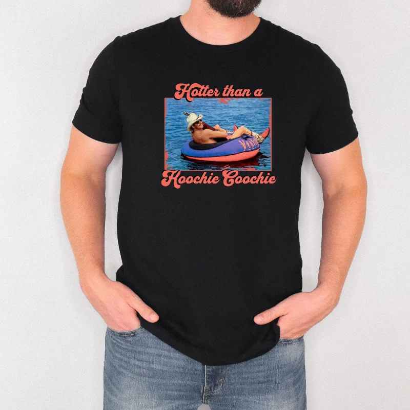 men’s casual summer short sleeve shirts -Hotter Than A Hoochie Coochie Lake Lover TShirt *UNISEX FIT*