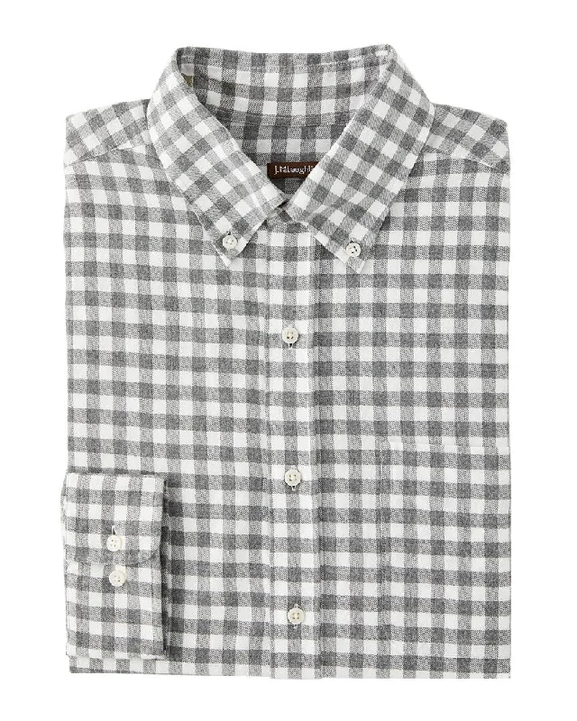 Men's plant-dyed shirts-J.McLaughlin Collis Shirt