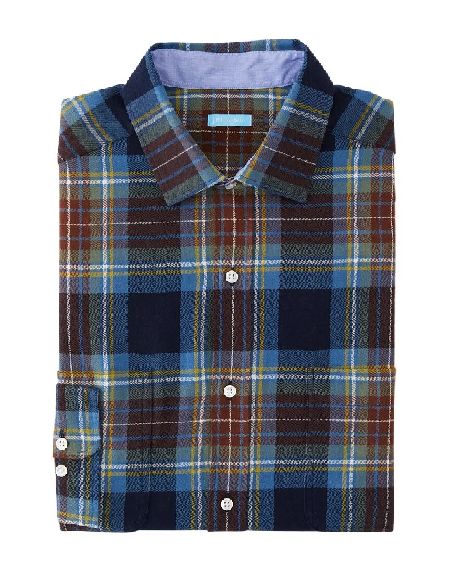 Men's stonewashed shirts-J.McLaughlin Dobson Shirt