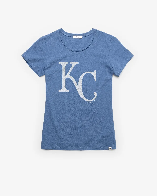 best short sleeve shirts for everyday comfort -KANSAS CITY ROYALS PREMIER '47 FRANKIE TEE WOMENS