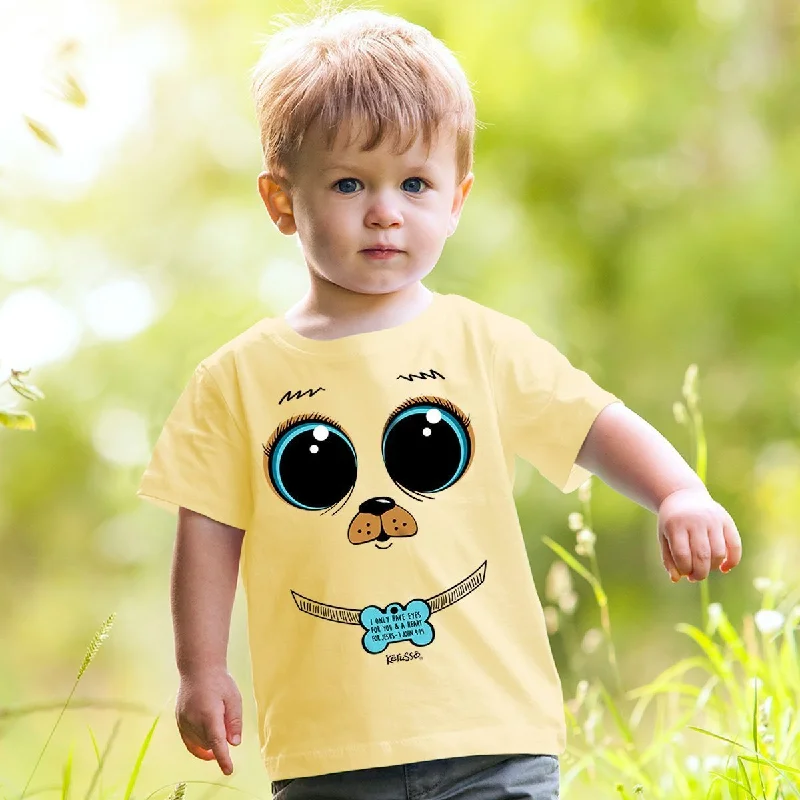 versatile short sleeve shirts for weekend trips -Kerusso Puppy Christian Baby Toddler Youth Bright T Shirt