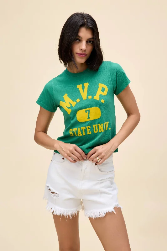 stylish short sleeve t-shirts with unique logos -MVP VINTAGE TEE