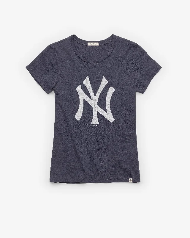 breathable and stylish short sleeve shirts for men -NEW YORK YANKEES PREMIER '47 FRANKIE TEE WOMENS