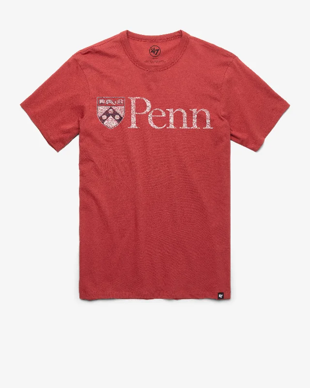 classic short sleeve shirts for casual days out -PENNSYLVANIA QUAKERS UPENN PREMIER '47 FRANKLIN TEE