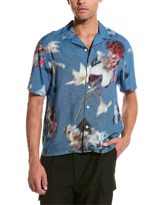 Men's vibrant-color shirts-rag & bone Printed Avery Shirt