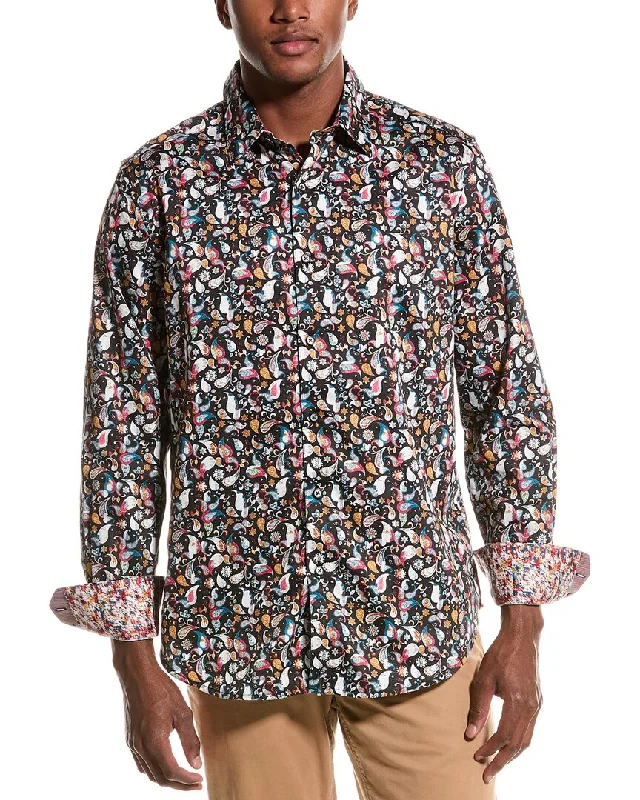 Men's comfort-first shirts-Robert Graham Durham Shirt