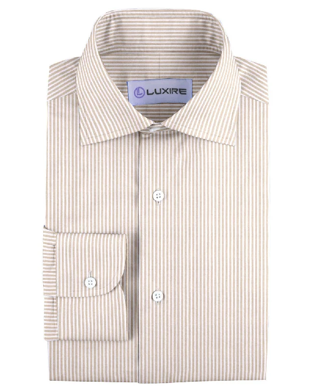 Men's export-quality shirts-Seersucker Stripes