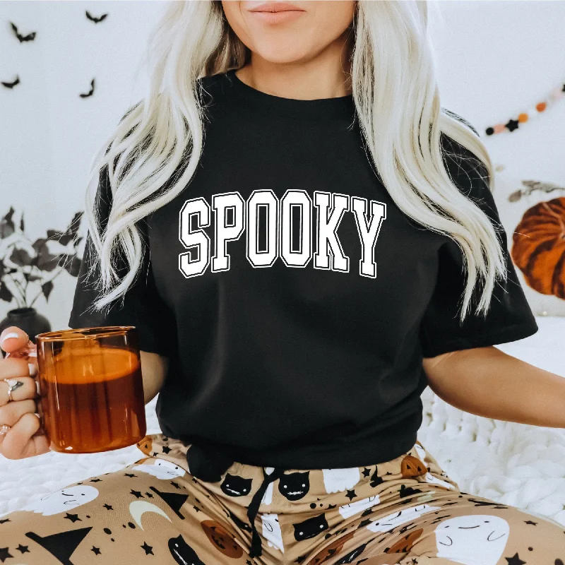 men’s short sleeve shirts for both casual and formal events -Simple Spooky Shirt, Spooky Season Shirt *UNISEX FIT*