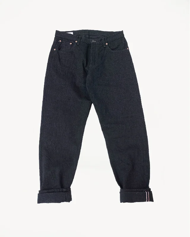 Men's pants for cool trips-16oz - MIJ13 Okayama Spirit Kuro - Easy Guy