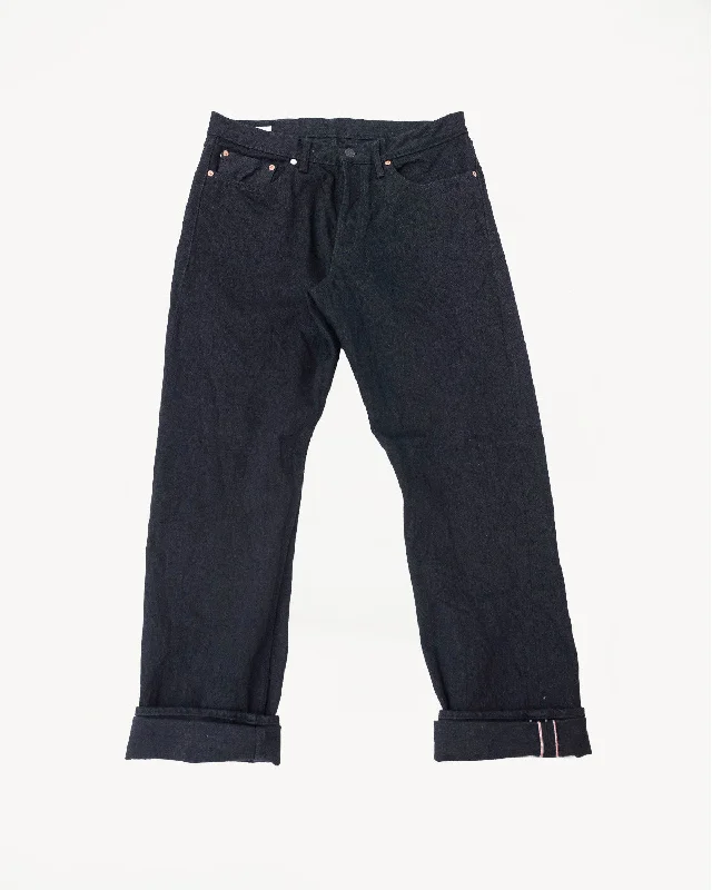 Men's pants with tough weave-16oz - MIJ13 Okayama Spirit Kuro - True Guy