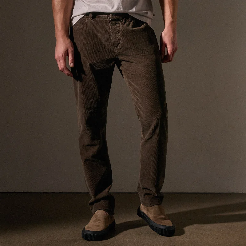 Men's pants utility style-5 Pocket Corduroy Pant - Umber Pigment