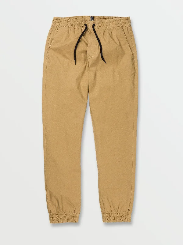 Men's pants with sharp vibes-Cleaver Joggers - Dark Khaki