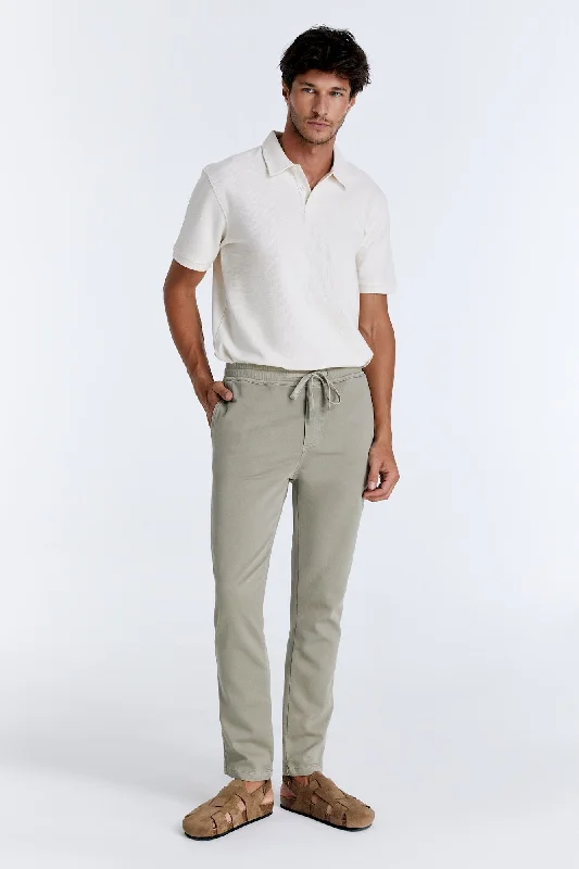 Men's pants steel grey-Karsten Jogger Chino Pants Sage