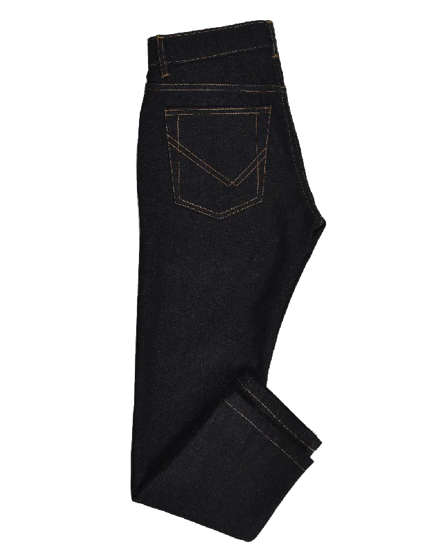 Men's pants for quick jaunts-Dark Indigo Jeans