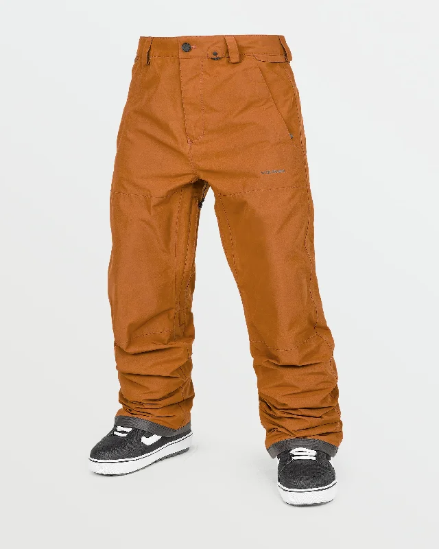 Men's pants jet black-Mens Dua Gore-Tex Pants - Caramel