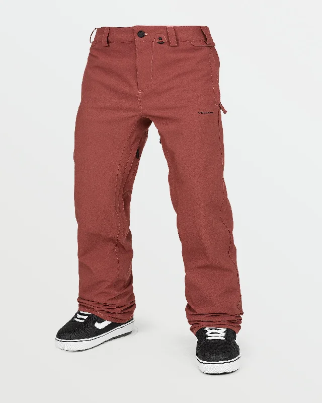 Men's pants for clean looks-Mens Freakin Snow Chino - Redwood