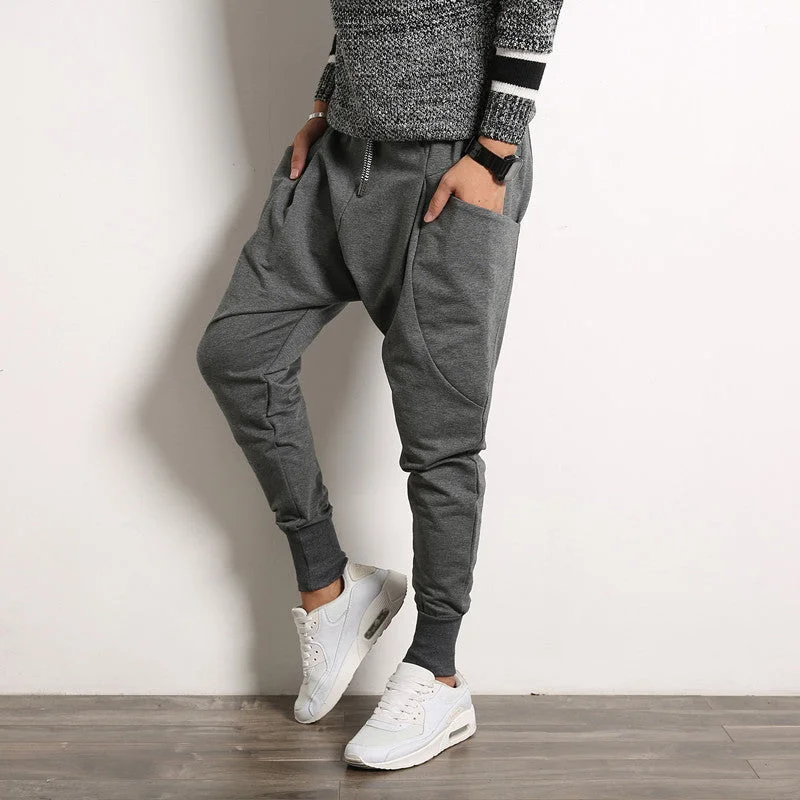 Men's pants for urban nights-Japanese-Style Joggers