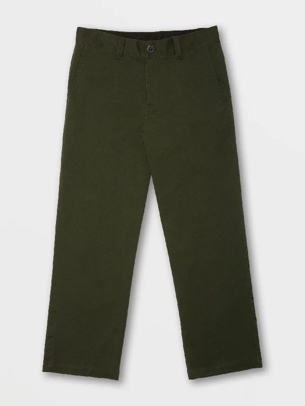 Men's pants for expos-LOOSE TRUCK CHINO PANT - DUFFLE BAG