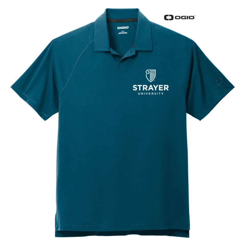 affordable short sleeve shirts for casual outings -NEW STRAYER OGIO® Motion Polo - Spar Blue