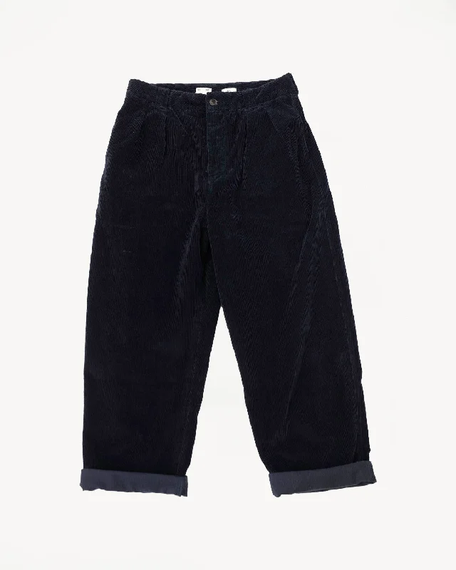 Men's pants for labor-Officer Chino Corduroy - Navy