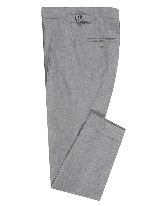 Men's pants with fine cut-Cloud Grey Soft Dress Pant