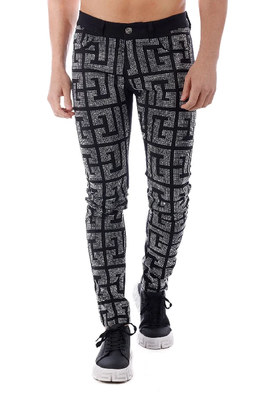 Men's pants for short travel-PUZZLING TURNOUT Pants