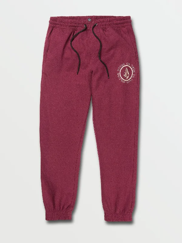 Men's pants for easy nights-Roundabout Fleece Pants - Port