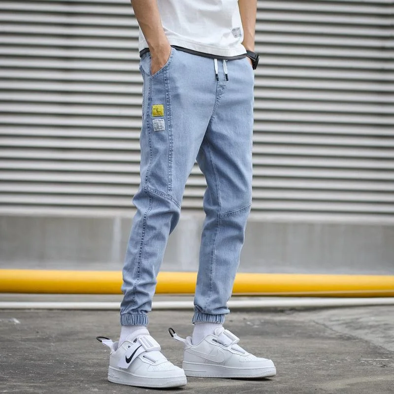 Men's pants for sunny weather-Slim Fit Jogger Jeans