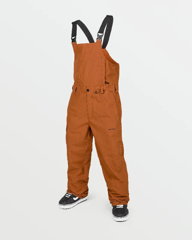 Men's pants with bright tones-Mens V.Co Sparta Bib Overalls - Caramel